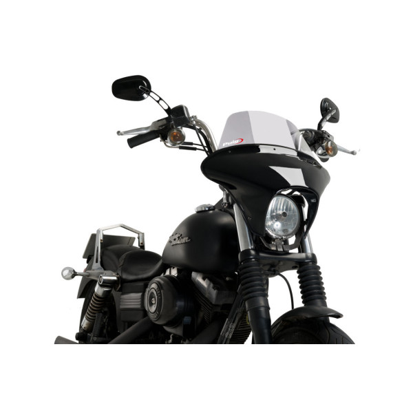 Puig Puig batwing sml touring screen | light smoke | harley davidson dyna street bob (fxdb) 2007>2017